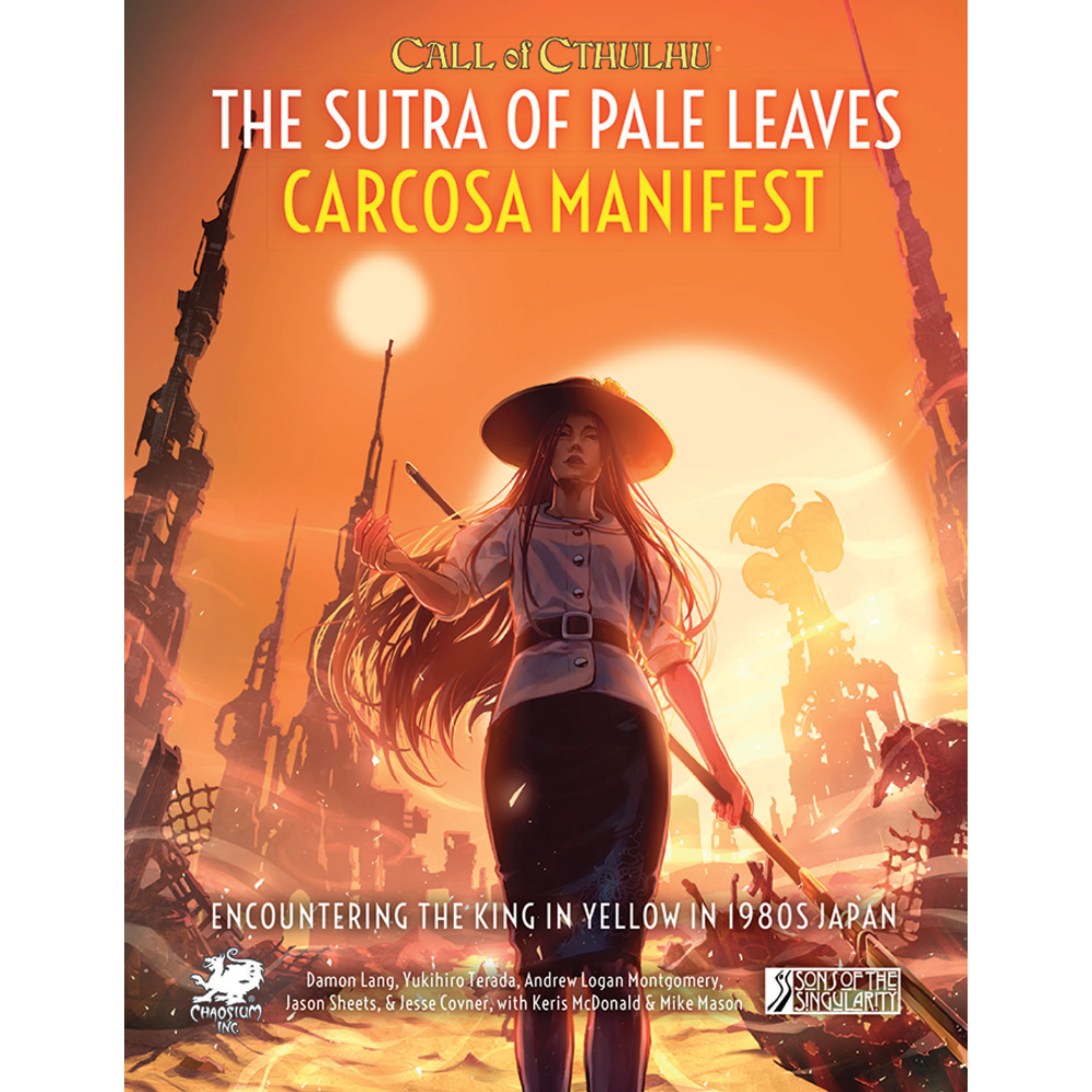 The Sutra of Pale Leaves Carcosa Manifest